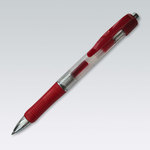Długopis żelowy, automatyczny, czerwony 0,5mm GP1102-02AC Titanum (100339) *