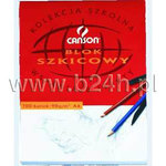 Blok szkicowy Canson Student A4 90g 100ark ziarnisty (czerwony) (100554858)