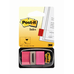Zakładki indeksujące Post-It PP 50k. 25x43mm różowe 680-21