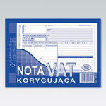 Nota korygująca VAT netto pełna A5  80 (108-3)