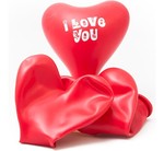 Zestaw Walentynka 3 - 3 balony w kształcie serca ok. 25cm (GZ-WAL3)