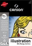 Blok comics & manga - Canson Illustration A3 250g 12ark (200387201)