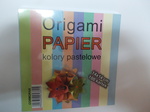 Papier do origami Cormoran 14x14 pastele