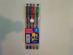 Długopisy żelowe Fun&Joy 4 podstawowe kolory w etui (FJ-G04C)