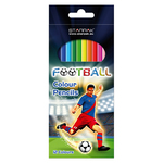 Kredki ołówkowe 12 kolorów  Starpak Football (276561)