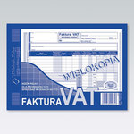 Faktura VAT netto pełna (wielokopia)  A5 80 (100-3)