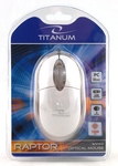 Mysz Titanum Raptor 3D biała (TM102W)