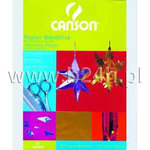 Papier metalizowany Canson A4 100g 5ark 5 kolorów  (200992701)