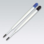 Wkład do długopisu Titanum wielkopojemny (AA616B) plastik czarny opak 25szt (64949)