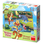 Puzzle Dino 24 Kubus Puchatek (350076)