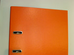 Segregator A4 8cm PP pomarańczowy Q.File