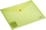 Teczka kopertowa Titanum A4 żółta 180um (TKP4YL)