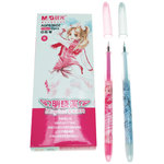 Długopis żelowy M&G różowy/ szary (AGP63602)