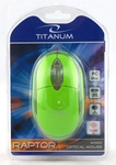 Mysz Titanum Raptor zielony (TM102G)