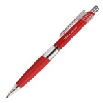 Długopis automatyczny medium z wymiennym wkładem  czerwony to-038