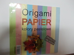 Zeszyty papierów kolorowych Cormoran 20x20 origami