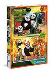 Puzzle 2x20 elementów SL Kung Fu Panda III CLE07026 *