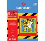 Blok rysunkowy Canson kolorowy A3 80g 10ark (tygrys) (400075201)