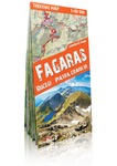 Fagaras, Bucegi, Piatra Cralului trekking map 1:80 000 (laminat)