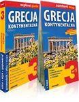 Grecja kontynentalna Explore! guide. 3 w 1: przewodnik atlas mapa