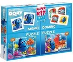 Puzzle Superkit 20x30+Memo+Domino SL Finding Dory *