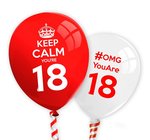 Balony urodzinowe "YOU ARE 18" OP=5SZT. 0202-118