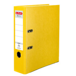Segregator A4 8cm PP żółty Q.File