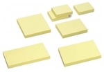 Notes pastel żółty 125 mm x 75mm