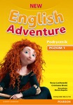 New English Adventure 1 PB+MP3 CD (podręcznik wieloletni)