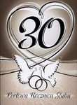 Karnet 30 rocznica ślubu  RS0330