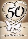 Karnet 50 rocznica ślubu RS0350