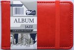 Album Jazz na 20 wizytówek czerwony