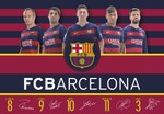 Podkładka na biurko, dwustronna FC Barcelona - Barca Fan 4
