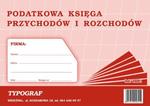 Podatkowa Księga przychodów i rozchodów A4 48001