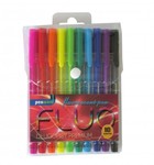Długopis 10 kolorów fluo premium (607)