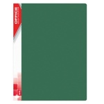 Teczka ofertowa A4/10 zielona 520mic.Office Products 21121011-02