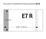 Okładka standart.E7-242 regulow.kod na sztukę OZK-43 op.25szt.