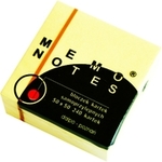 Notes - kostka mini samoprzylepna żółta 50x50 (240 kartek)