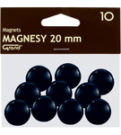 Magnesy Grand 20 mm czarne op. 10 sztuk