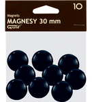 Magnesy Grand 30 mm czarne op. 10 sztuk