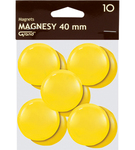 Magnesy Grand 40 mm żółte op. 10 sztuk