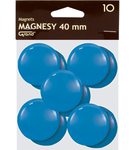 Magnesy Grand 40 mm niebieskie op. 10 sztuk