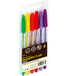 Długopis Grand Fluo GR-91 6 kolorów