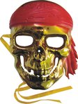 Maska czaszka pirata