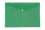 Teczka koperta A4 satyna zielona  TSk-01-02