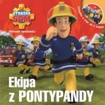 STRAZAK SAM KSIAZKA + DVD  Strażak Sam Filmowe opowieści 1 Ekipa z Pontypandy