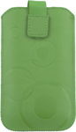 Etui na telefon rozmiar XL kolor zielony koła (EMA101G-XL) % BPZ