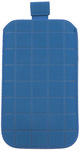 Etui na telefon rozmiar XL kolor niebieski kratka (EMA104B-XL) % BPZ