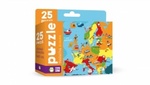 Puzzle malucha Europa 25 elementów