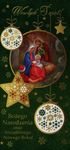 Karnet świąteczny DL-BN religijny lub świecki mix